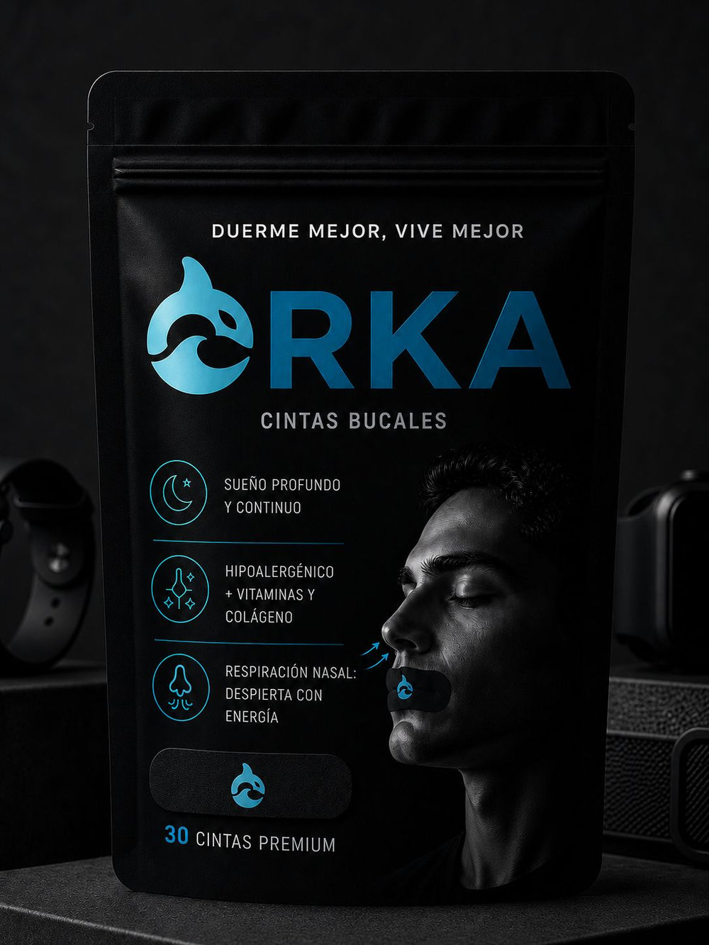 ORKA- Cintas bucales premium